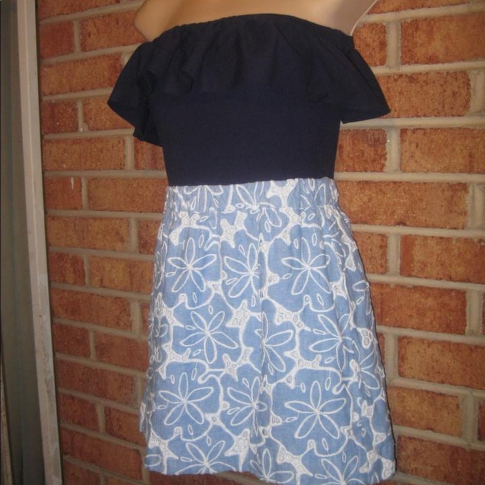 Lily Pulitzer strapless dress